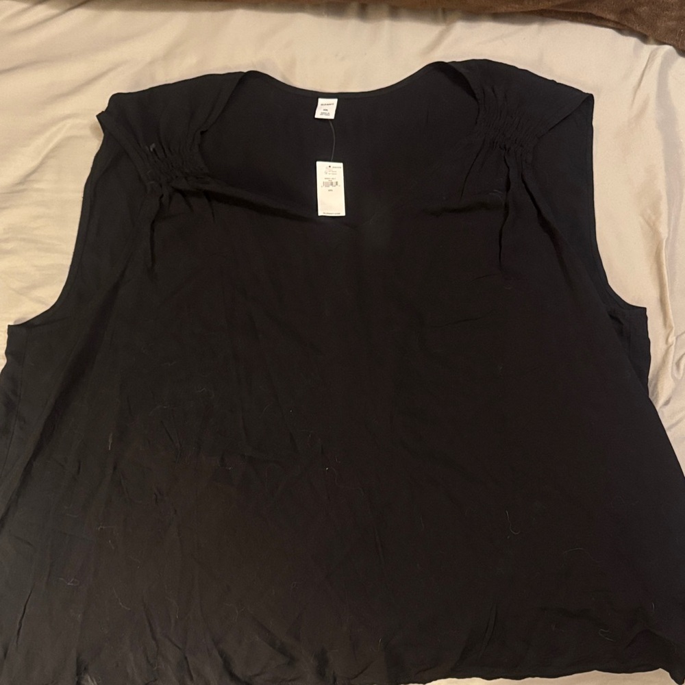 Old Navy Women's Black Muscle Tee